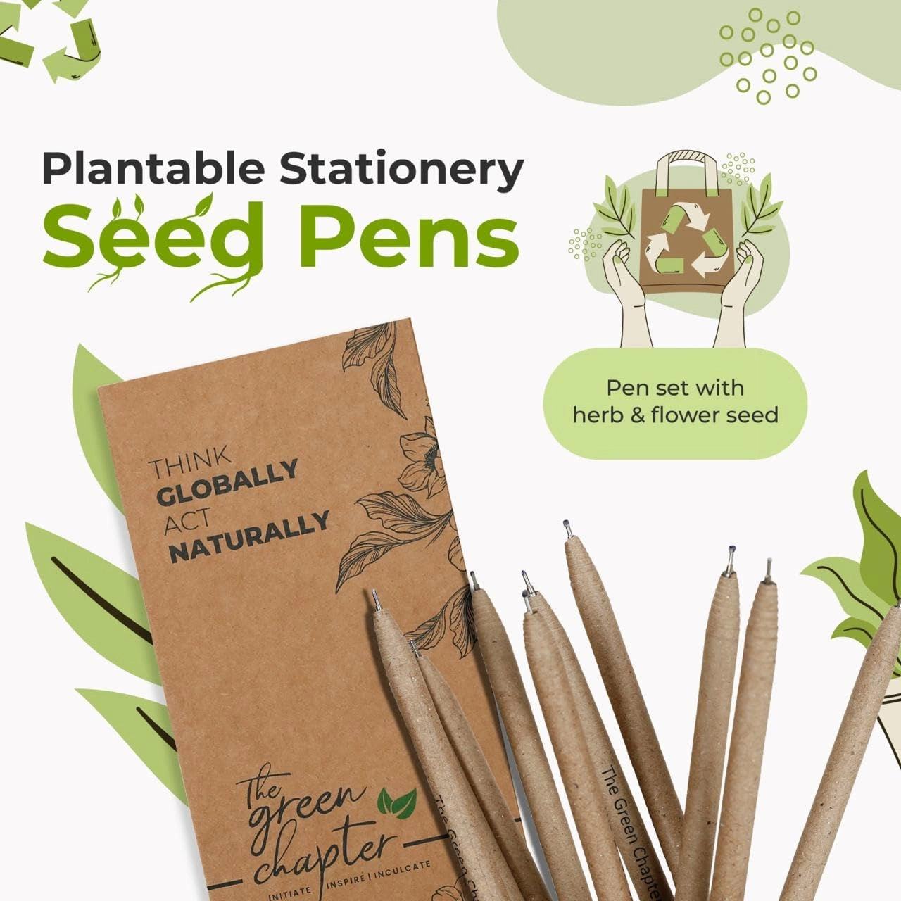 Eco-friendly Seed Pens
