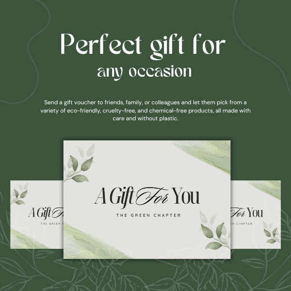 EcoGift Card - The Perfect Gift for Sustainable Living - THE GREEN CHAPTER
