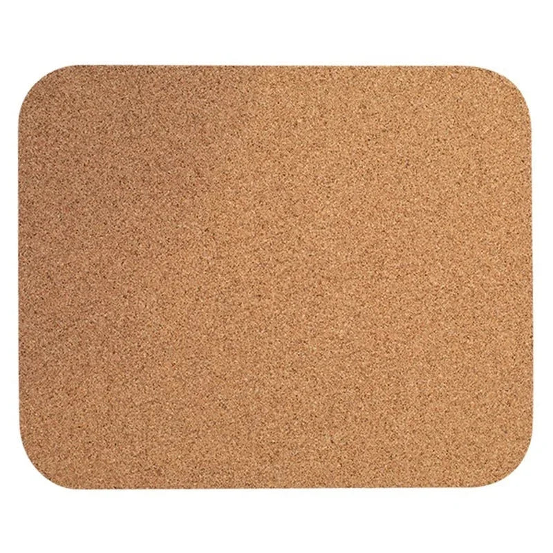 Cork Mousepad – Natural, Sustainable, Anti-Slip Desk Pad for Office & Home Use - THE GREEN CHAPTER
