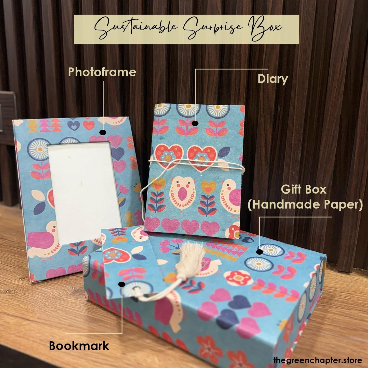Unique eco friendly gift - Sustainable Surprise Box - THE GREEN CHAPTER