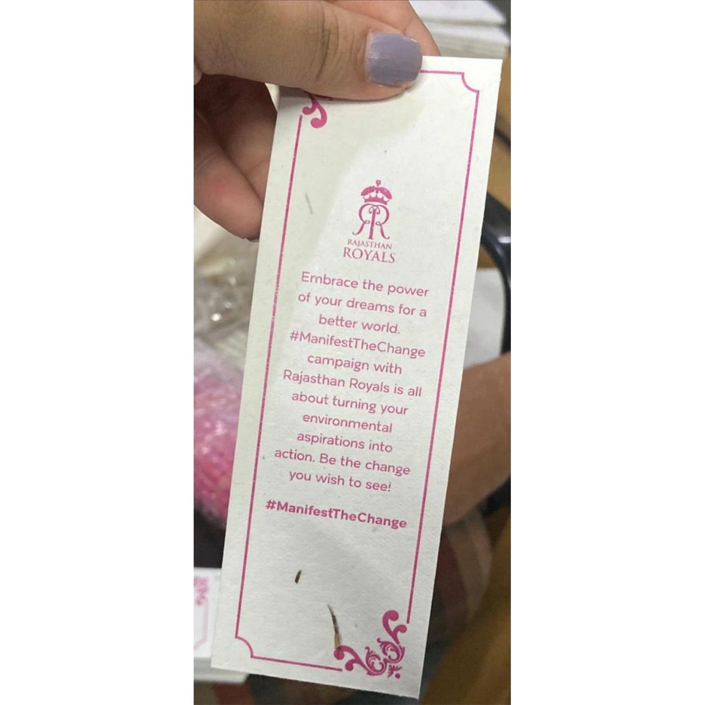Seed Paper Bookmarks 100 - Personalized with Your Logo or Design - THE GREEN CHAPTER
