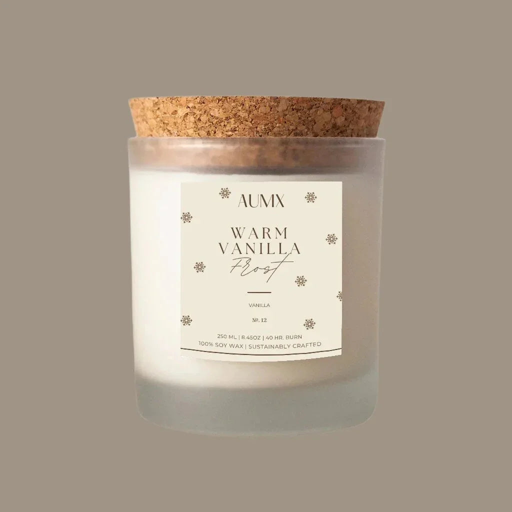 Soy Wax Candle Jar – 100% Natural Soy Wax - 250G - THE GREEN CHAPTER
