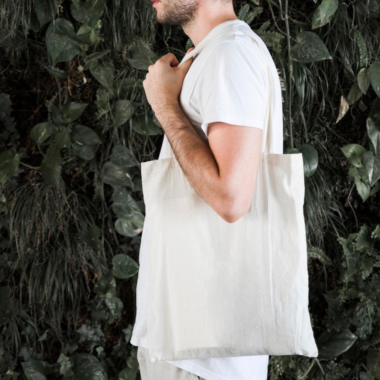 Canvas Cotton Tote Bags - THE GREEN CHAPTER