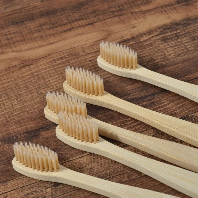 Bamboo Toothbrush - THE GREEN CHAPTER