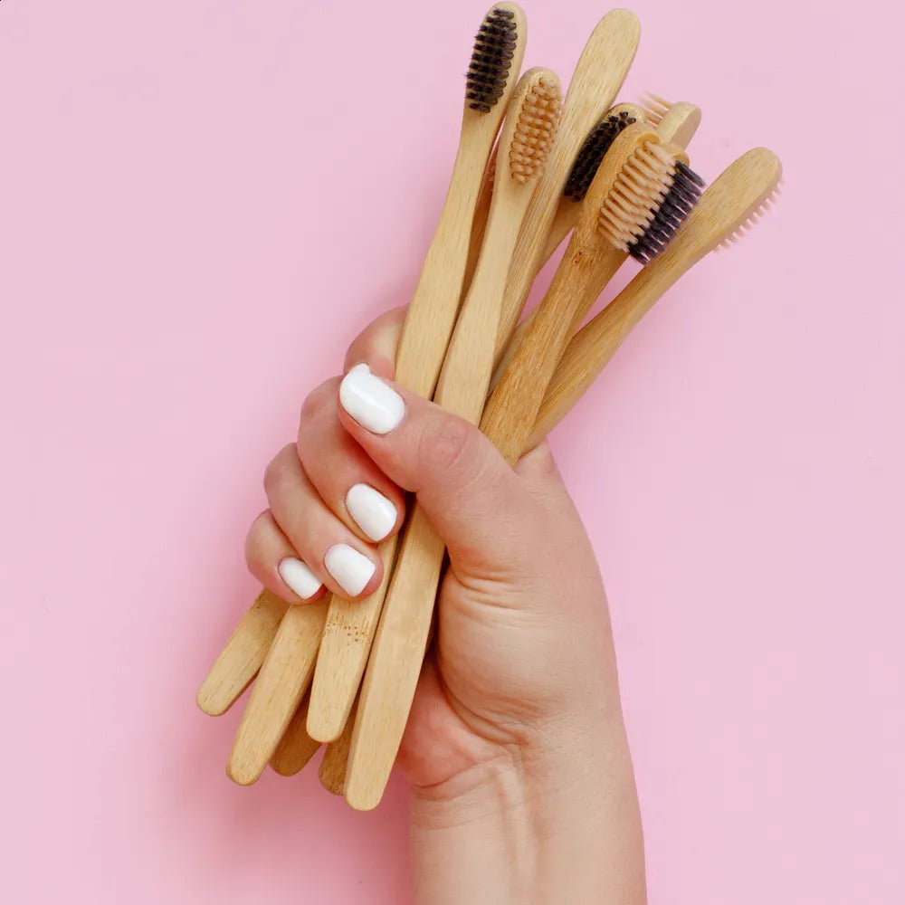 Bamboo Toothbrush - THE GREEN CHAPTER