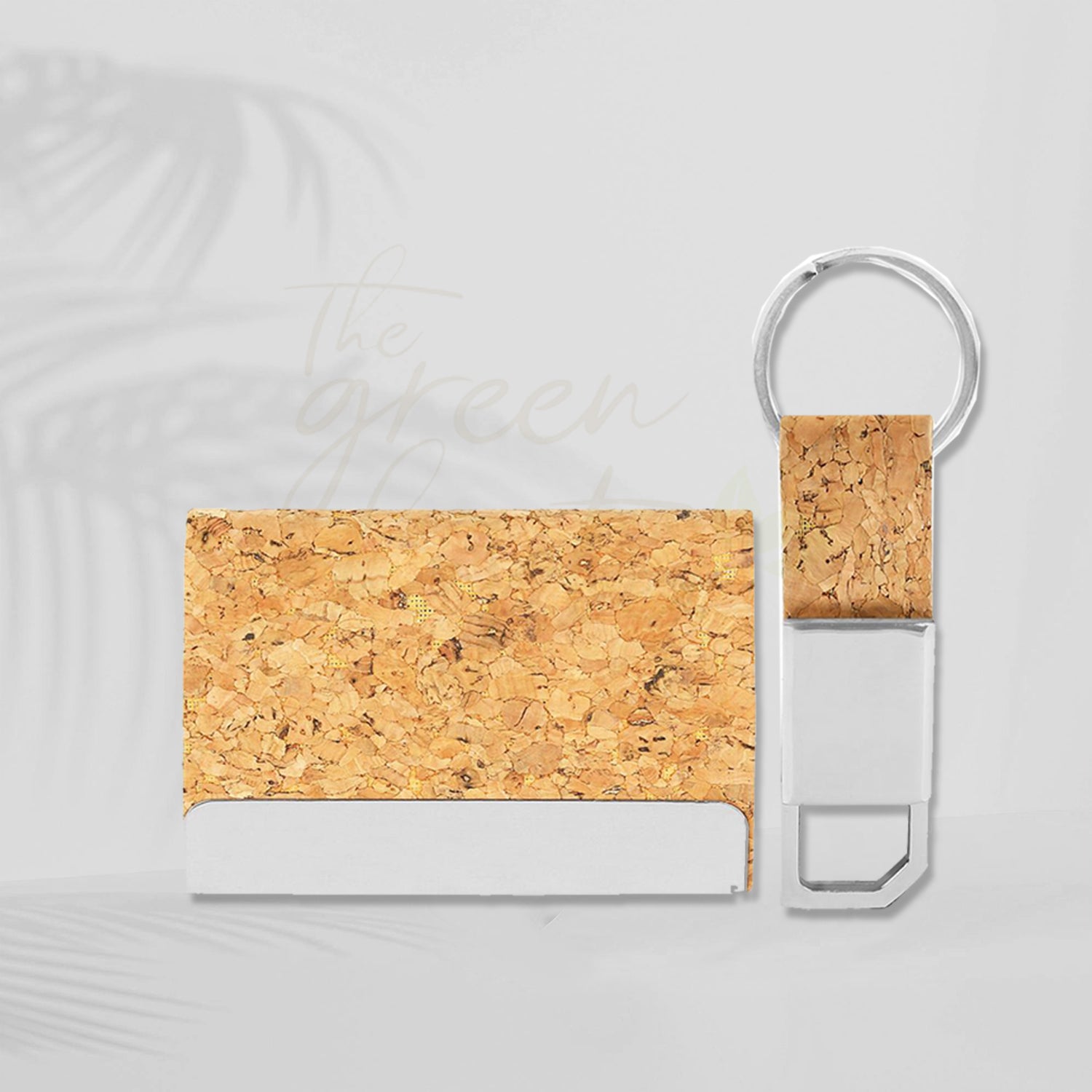 Cork Card Holder and Cork Keychain