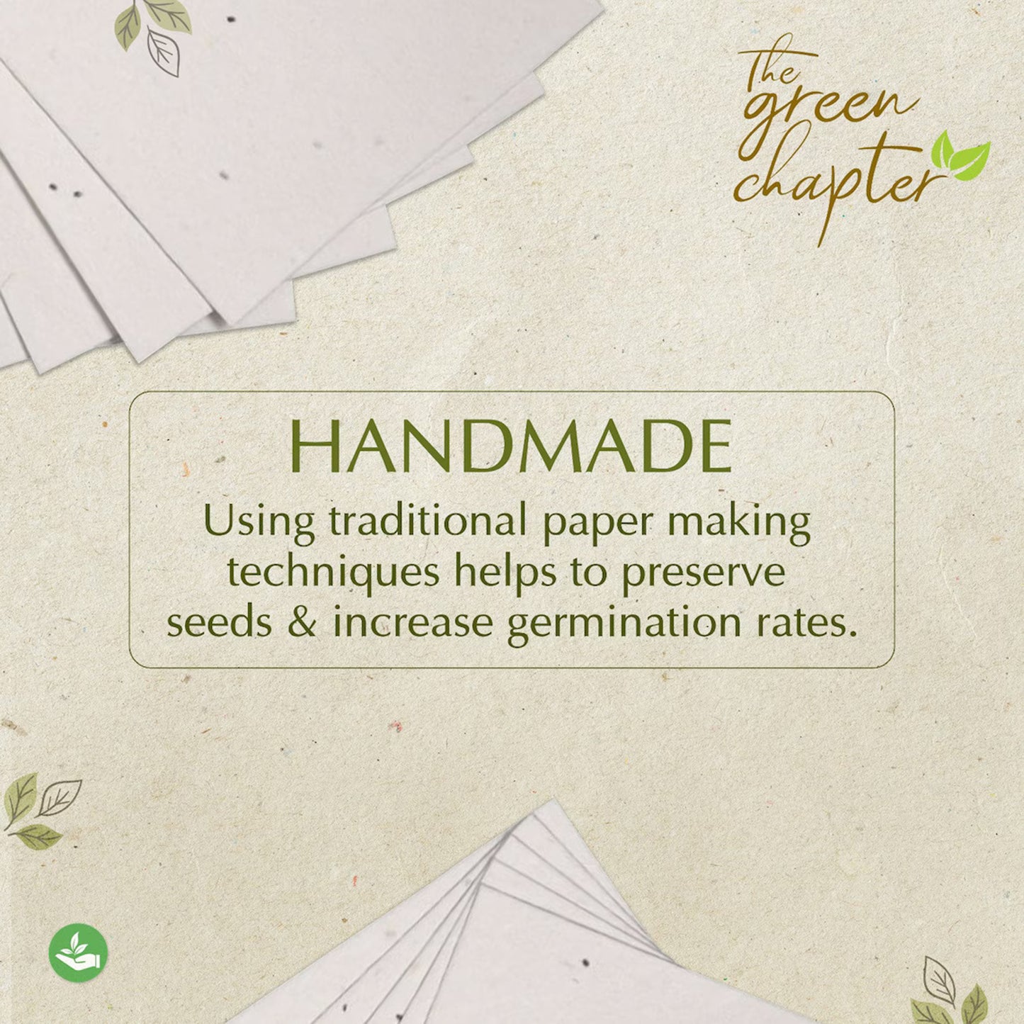 Seed Paper A4 Sheets Basil (Set of 20) - Eco-Friendly & Plantable Stationery for Invitations, Crafts, and Letters - Biodegradable & Sustainable Paper