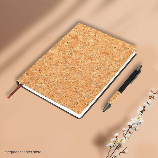 Customizable Cork Diary Set