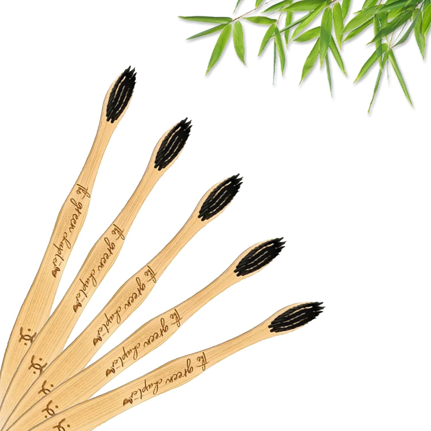 Bamboo Toothbrush Set