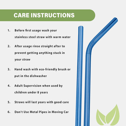 Stainless Steel Reusable Straws