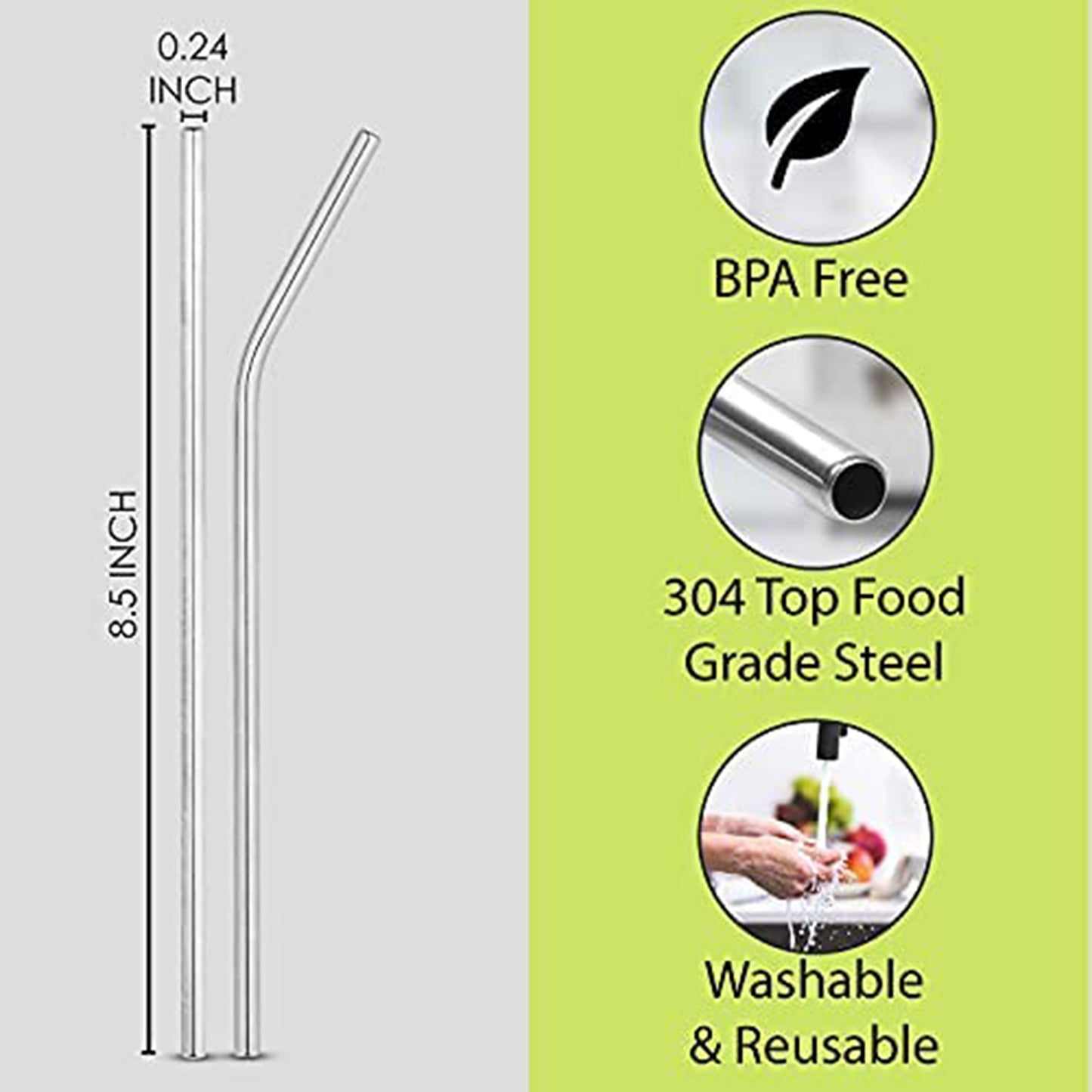 Buy Stainless Steel Straws