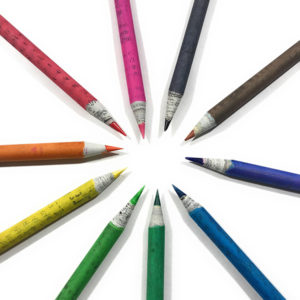 Color Seed Pencils Set of 10