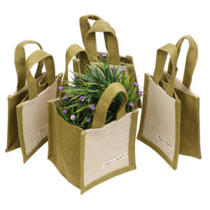 Jute Bags Plant Grow Bags Set of 5